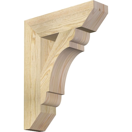 Olympic Slat Rough Sawn Bracket, Douglas Fir, 4"W x 16"D x 20"H